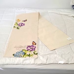 Lennox Cotton Floral Table Runner